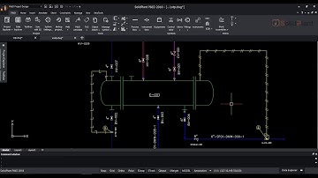 How to create instruments and instrument lines in SolidPlant P&ID
