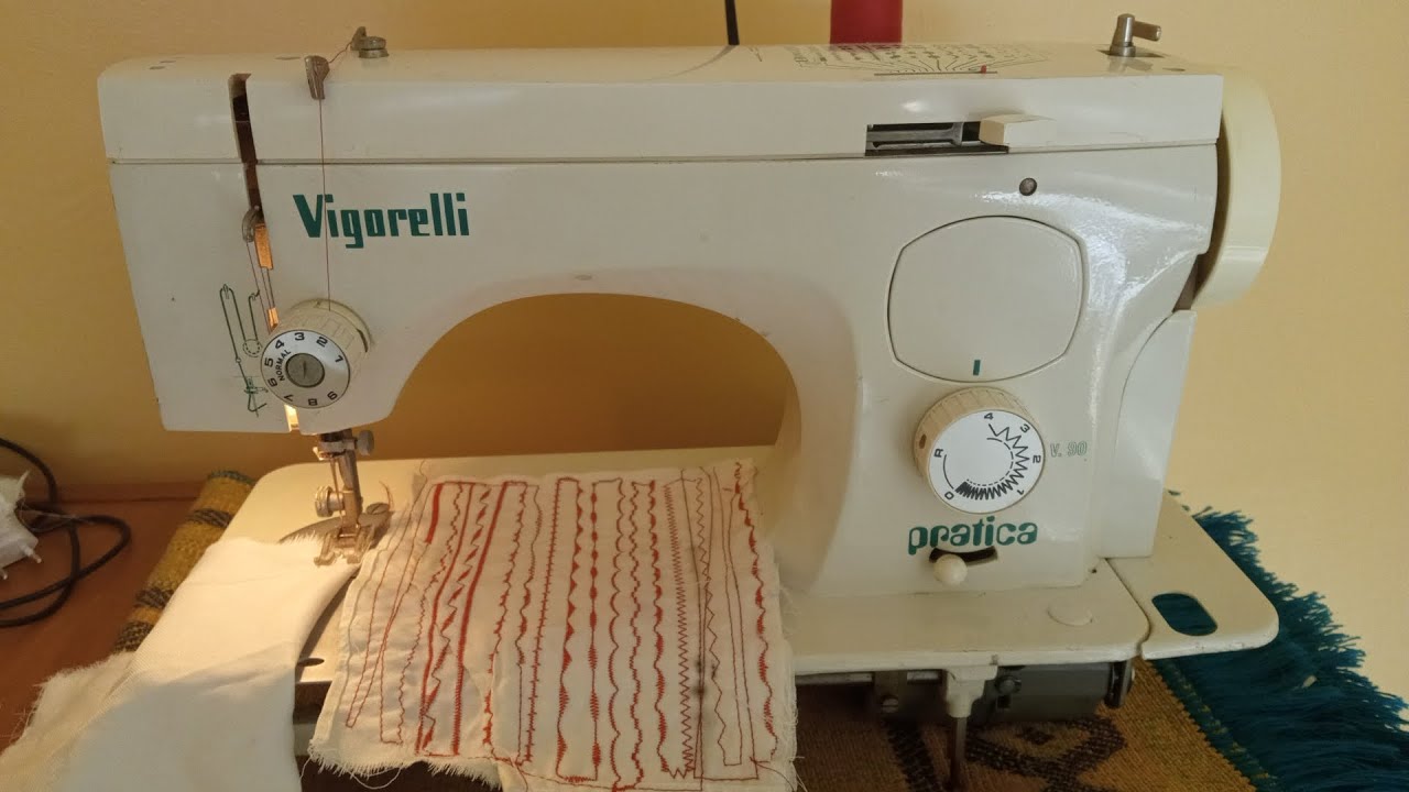 مكينة خياطة وزقزاق VIGORELLI