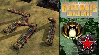 Command and Conquer Rise of The Reds | Challenge - Russia vs GLA | (Generals Zero Hour)