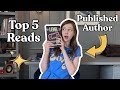 Welcome to My BookTube: Top 5 Reads &amp; How I Published at 15