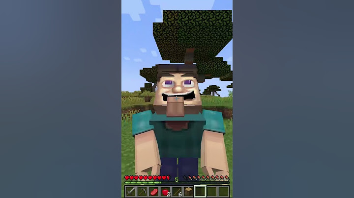 Have You Seen Grotesque Steve in Minecraft?