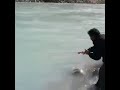 طرق اصطياد سمك البز كبير الحجم في مياه نهر الزاب شمال العراق