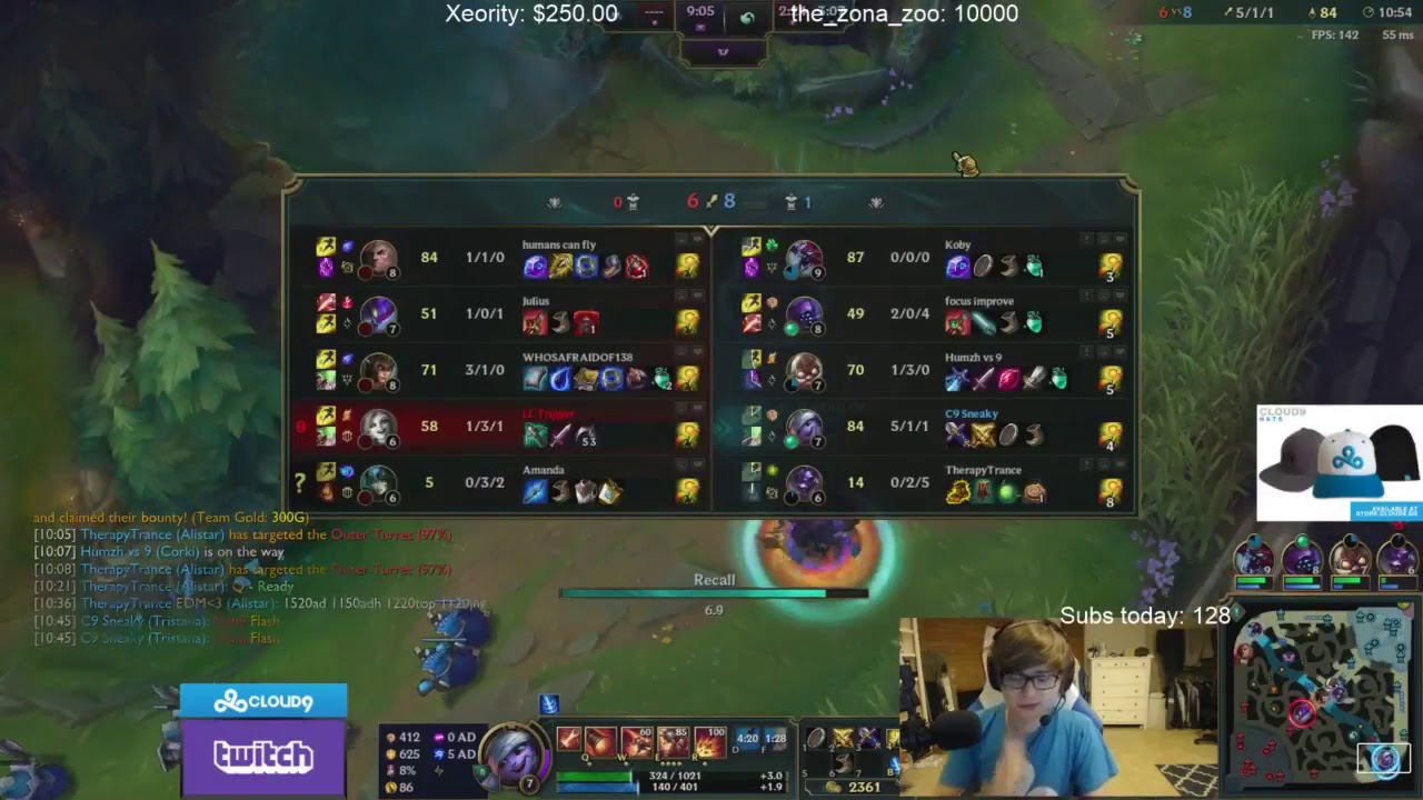 C9 Sneaky   TRISTANA ALISTAR  vs JINX S8   NAMI   Challenger Gameplay Patch 8.7