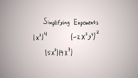 LOSMIMath - Simplifying Exponents With Fractions, Variables, Negative Exponents, Multiplication