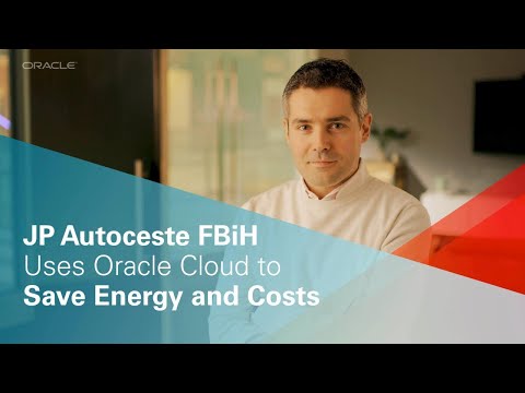 JP Autoceste FBiH Uses Oracle Cloud to Save Energy and Costs