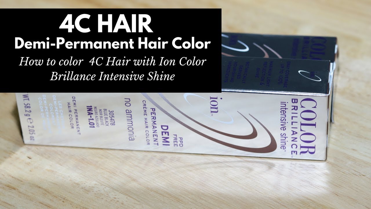 Blue Based Demi Permanent Hair Color for Dark Hair - wide 6