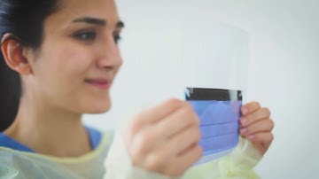 How to Wear a Face Mask with Ear Loops and Visor Safely - Medical PPE Donning and Doffing