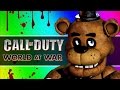 Five Fails at Freddy's (Call of Duty WaW Zombies Custom Maps, Mods, & Funny Moments)