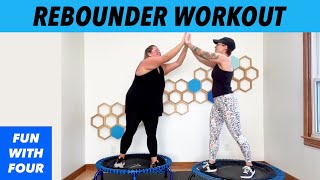 Gentle 20 Minute Trampoline Rebounder Workout 