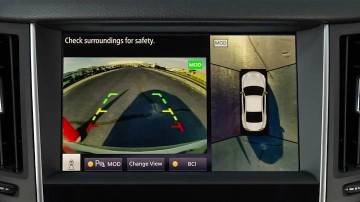 2023 INFINITI Q50 - Camera Aiding Sonar