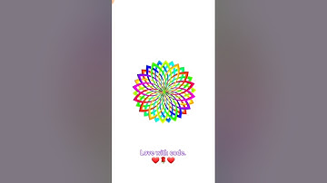 flower 🌹 art by python turtle #love #codingart #art  #pythoncoding #programming