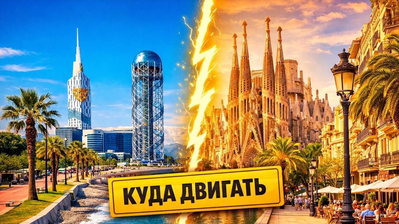 Грузия или Испания: Куда Реально Проще Переехать и Жить в 2026