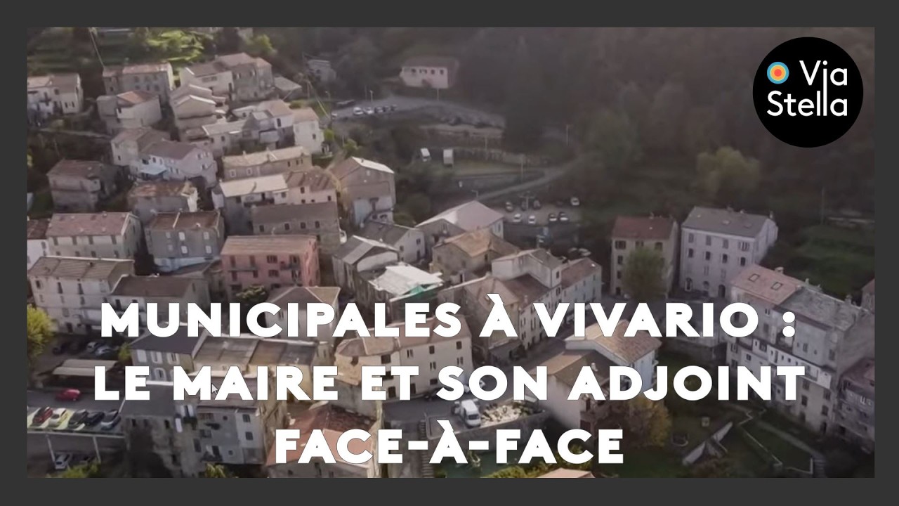 Municipales à Vivario : le maire et son adjoint face-à-face