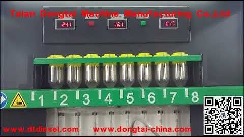 CR 825  Piezo Injector Testing