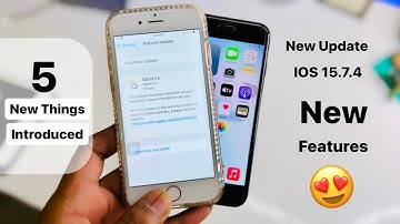 New features of IOS 15.7.4 - New update for iPhone 6s,7 😍