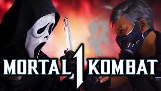 Mk1 Ghostface Intro Dialogue With Smoke Mortal Kombat 1 1080P 60 Fps Kombat Pack 2