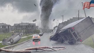 Severe Tornado Tear Through Southwest Louisiana! 7080 MPH