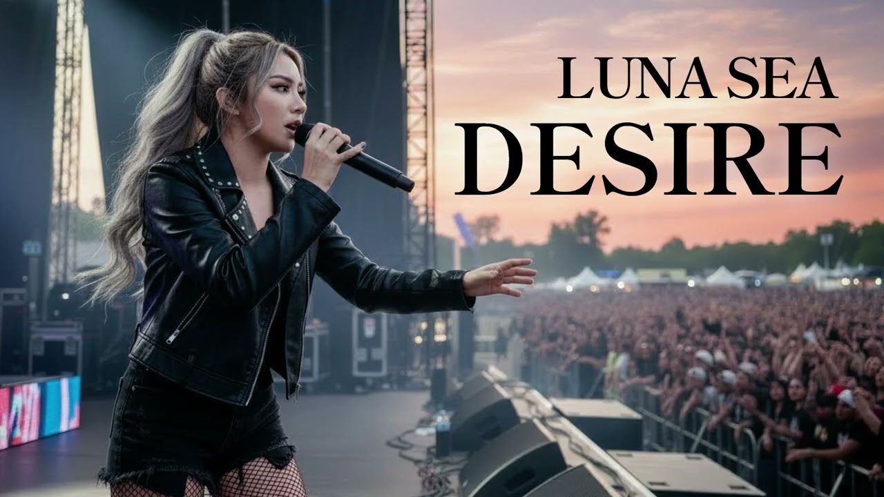 DESIRE - LUNA SEA │ Girls’ Rock & Metal Reboot│ AI-Generated Cover Music