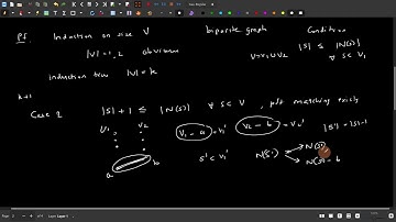 Matching Theory: Necessary and sufficient condition for perfect matching