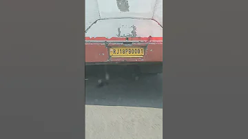 0001 Number Plat On Rajasthan Bus Reels Shortvideo Youtube Rajasthan Rajasthanbus Vip 