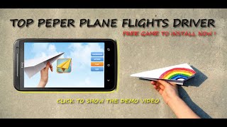 Driver Paper plane flight free app game play store screenshot 4