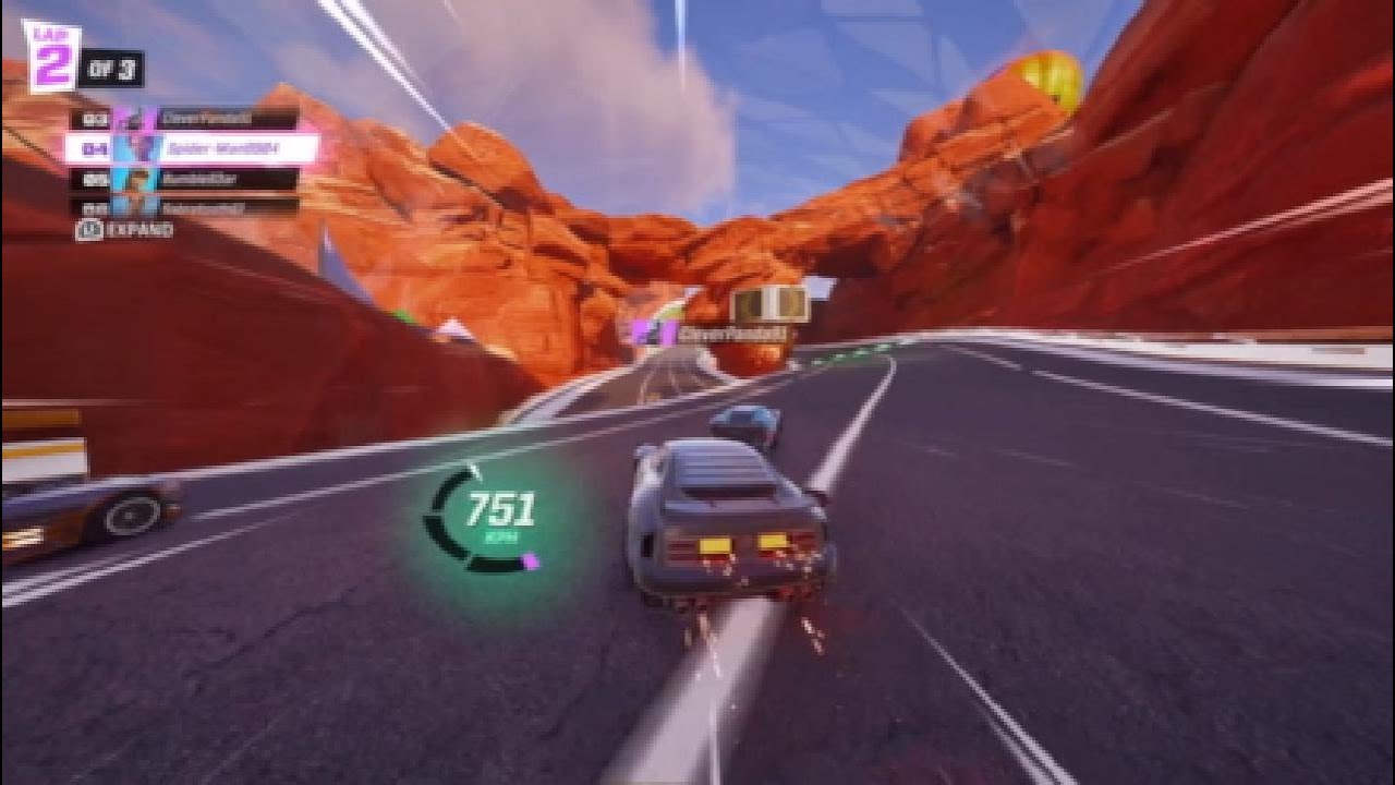 Fortnite Racing Mode - YouTube