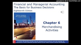 ACC 101 - CH6 Slide 1