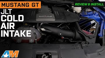 2018-2023 Mustang GT JLT Cold Air Intake with Snap-In Lid and Red Oiled Filter Review & Install