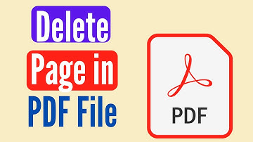 How to Delete Page in PDF File | How to Remove Pages from a PDF File