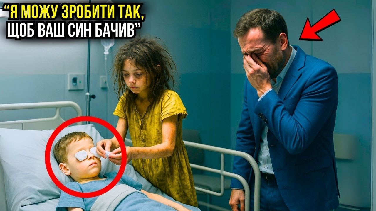 «Я МОЖУ ЗРОБИТИ, ЩОБ ТВІЙ СИН БАЧИВ», – СКАЗАЛА БІДНА ДІВЧИНА МІЛЬЙОНЕРУ, ЩО БУВ СПОСТОШЕНИЙ...