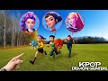 KPOP DEMON HUNTERS PLAY STEAL A BRAINROT IN REAL LIFE!! (ROBLOX GAME)