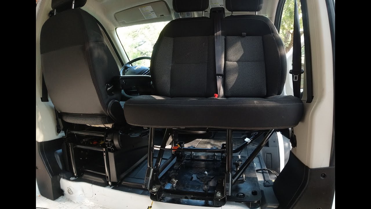 Promaster Swivel Bench Seat Installation 