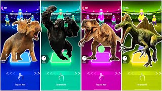Indoraptor vs Jurassic World vs T-Rex Spider Man vs The Good Dinosaur | Coffin Dance
