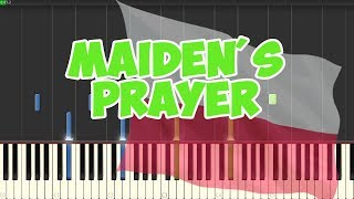 Miniatura de vídeo de "🎹Badarzewska - Maiden's Prayer (Piano Tutorial Synthesia)❤️♫"