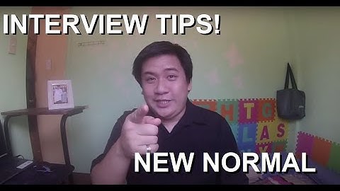 Interview Tips - How to ACE your New Normal Interview/Home Based Interview - BEFORE the Interview