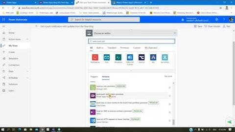 RSS Feed in PowerApps with Push Notification