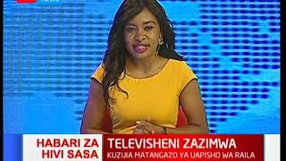 Wakaazi wa Kakamega walalamika kuhusu kufungwa kwa televisheni