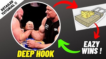"Deep Hook" :- full Guide | Use, Counter & Excercises | Arm wrestling |