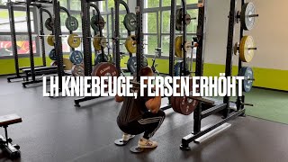 Lh Kniebeuge, Fersen Erhöht Effektives Unterkörper-Training Und Stärkere Beinmuskulatur