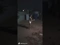 Late night  cricket at terrace dadul mammacutebaby