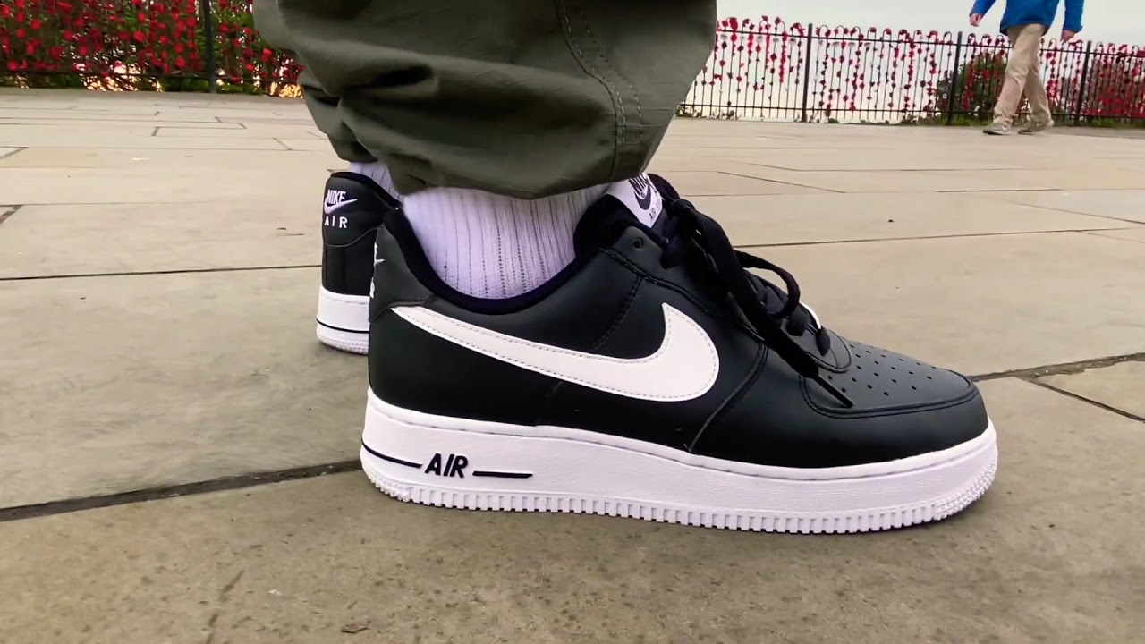 Onfeet Nike Air Force 1 AN20 Black White (CJ0952-001) Review