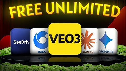 Top 5 AI Tools You Can Use FREE & UNLIMITED in 2025 | Veo 3, Nano, Gareek, ChatGPT 5"
