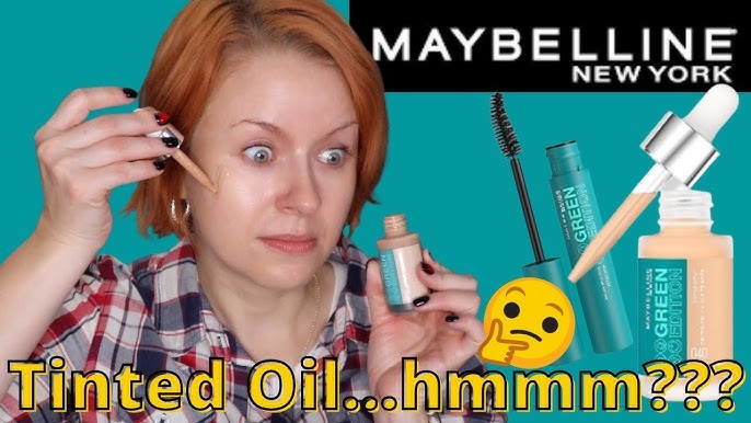 NEW! Maybelline Face Edition Superdrop Oil Makeup Green - Tinted - YouTube