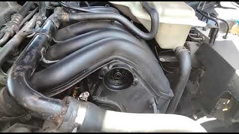 Secondary air intake (SAI) of Audi A4 B5 non turbo