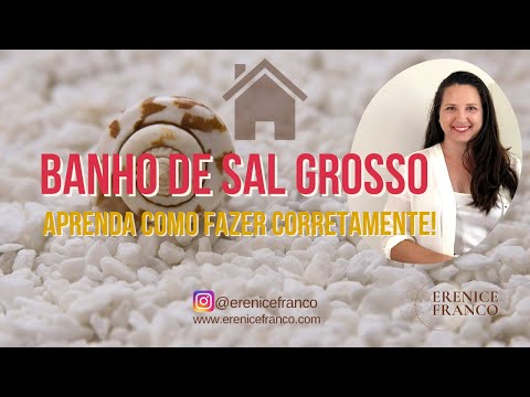 Vídeo: Sal de banho - propriedades medicinais