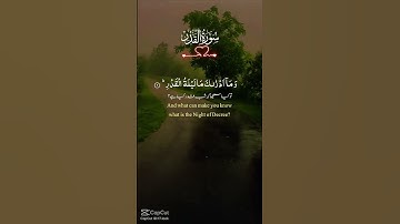 سوره القدر #لايك #اكسبلور