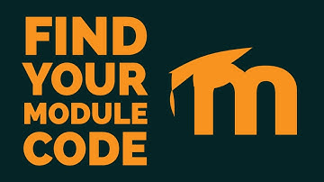Find your Module Code in Moodle