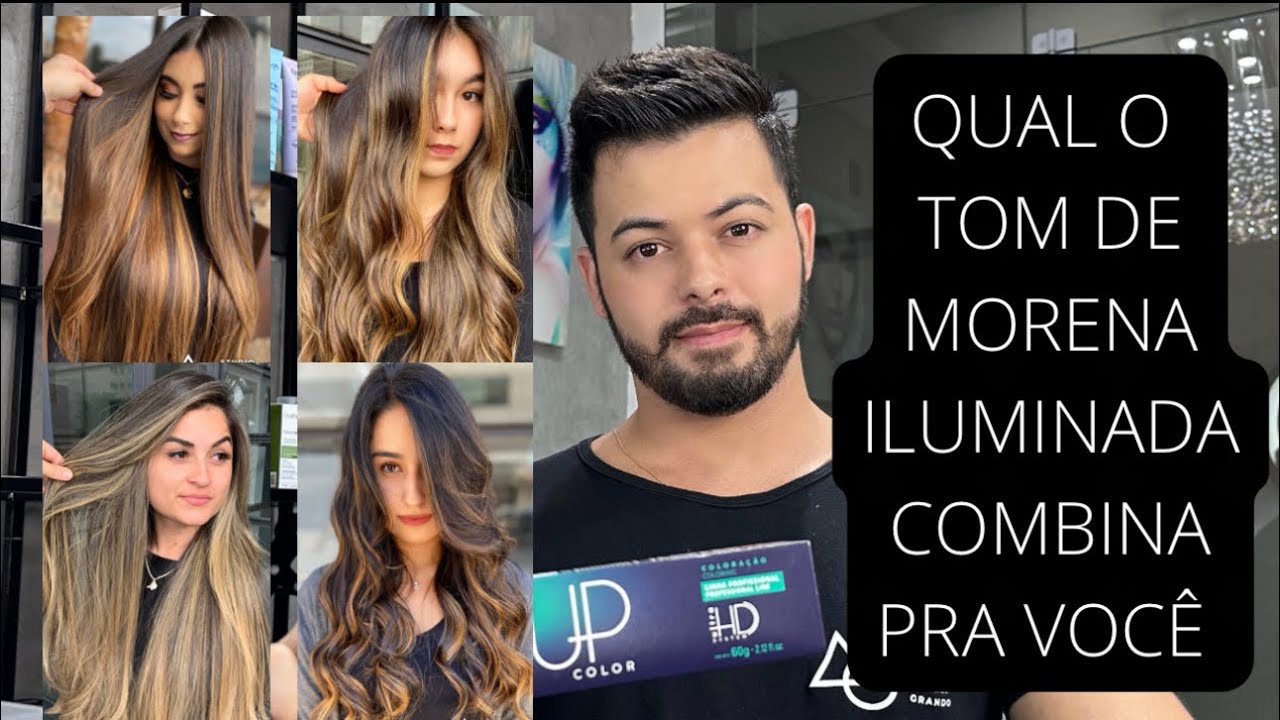 CORES E TONS MAIS LINDOS DE MORENA ILUMINADA