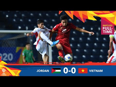 #AFCU23 M16 - JORDAN 0 - 0 VIETNAM : HIGHLIGHTS