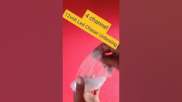 4 Channel Led Chaser Unboxing | 12volt chaser | #unboxingshorts